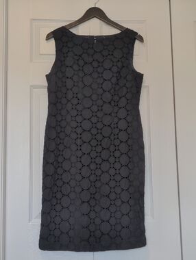 Eyelet Little Black Dress